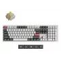 Mehaaniline klaviatuur Keychron Q6 Ultra 8K — Täissuuruses 100%, USB + RF juhtmevaba + Bluetooth, RGB, valge