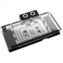 Vesiblokk Alphacool Core RX 9070 XT Nitro+ läbipaistev/kroom koos tagumise plaadiga