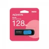 ADATA DashDrive UV128 128 GB USB-mälupulk, USB Type-A, 3.2 Gen 1 (3.1 Gen 1), must, sinine