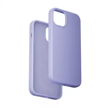 Telefoni silikoonümbris Vention KUFV0-20 iPhone 15 Plus'ile, lilla, pehme puutega, kerge