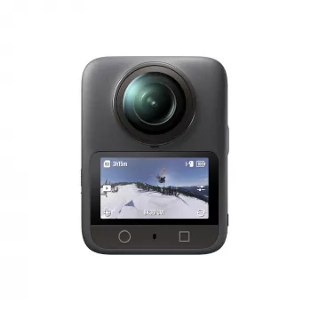 Tegevuskaamera DJI Osmo 360 Standard Combo — 8K Ultra HD, 120 MP CMOS, 240 fps, elektrooniline stabiliseerimine, 2-tolline ekraan, MicroSD, 183 g, must