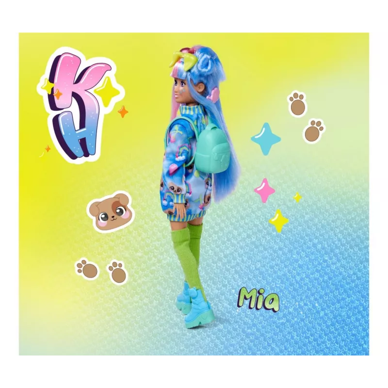 Kawaii Hi Mia nukk+tarvikud 595-3974