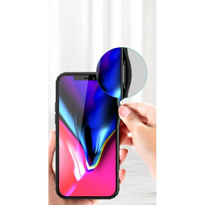 Devia põrutuskindel kaitseümbris iPhone 12 Pro Maxile, roheline