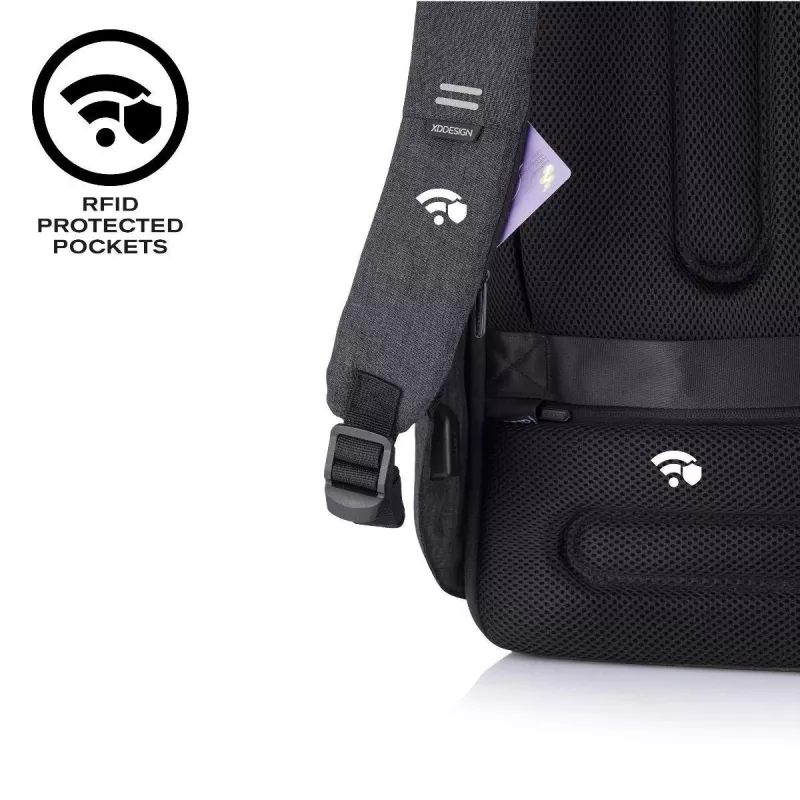 Seljakott XDDESIGN Bobby Hero XL — 21,5 L, mahutab 17-tollise sülearvuti, tahvelarvuti lahtri, korralduspaneeli, must