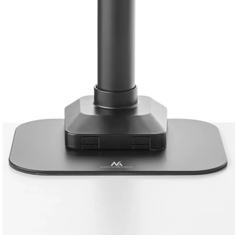 Maclean MC-929 lauaplaadi tugevdusplaat monitori lauakinnitustele, must
