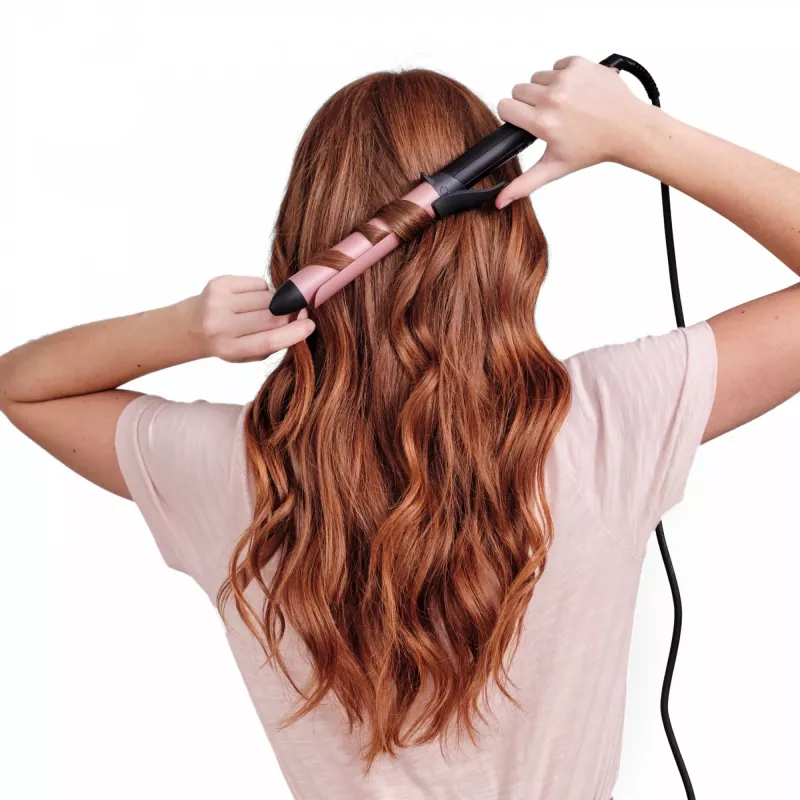 BaByliss C452E 32mm Curling Tong Lokitangid Soe Must, Roosa 98.4 (2.5 m)