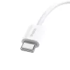 Baseus Superior USB C to USB C andmekaabel 2 m 30 W valge