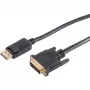 Videokaabli adapter DisplayPort-DVI ShiverPeaks BS77492-1