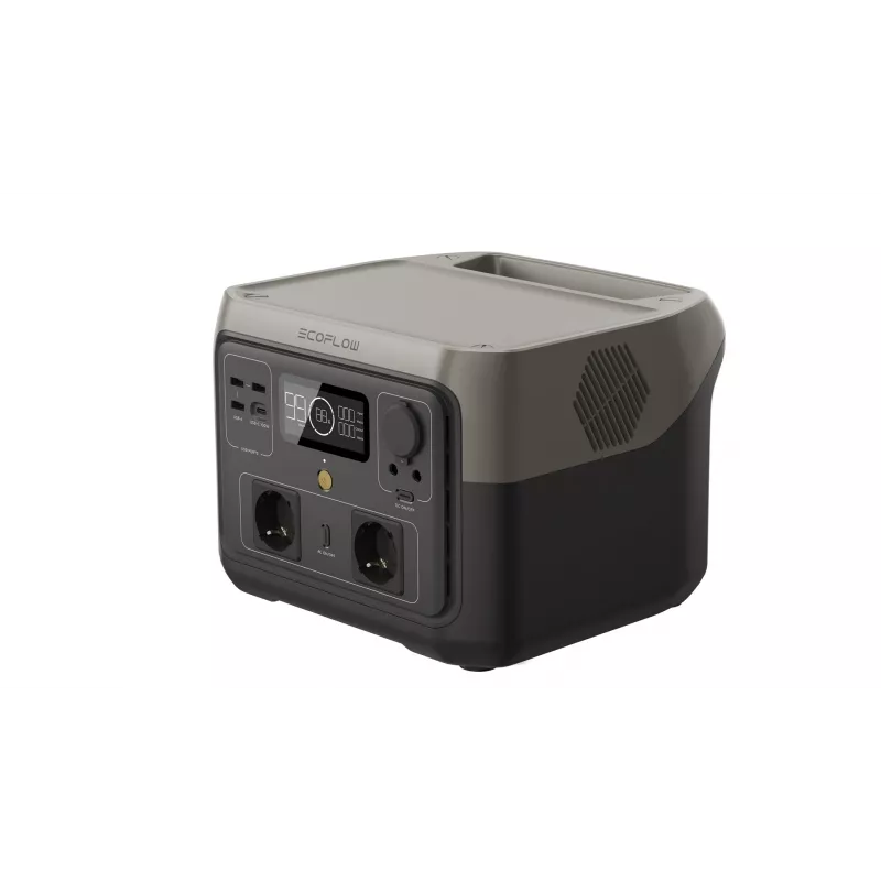 EcoFlow River 2 Max kaasaskantav akujaam liitium-raudfosfaat (LiFePO4) 6 kg