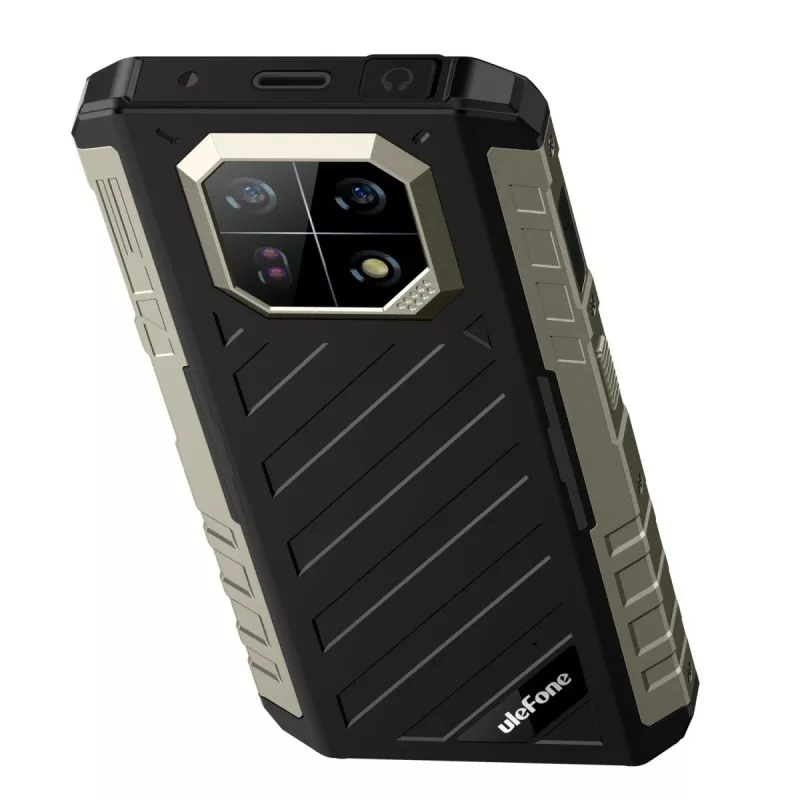 Nutitelefon UleFone Armor 22 — MediaTek Helio G96, 8 GB muutmälu, 256 GB salvestusruum, must