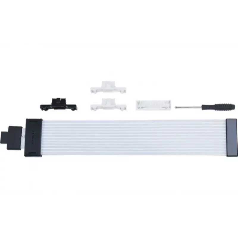 GPU-kaabel Lian Li Strimer Wireless 12V 2x6-pin PW16-121W – juhtmevaba RGB PCIe toitepikendus