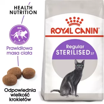 Royal Canin Sterilised 37 kasside kuivtoit 400 g täiskasvanud linnulihaga