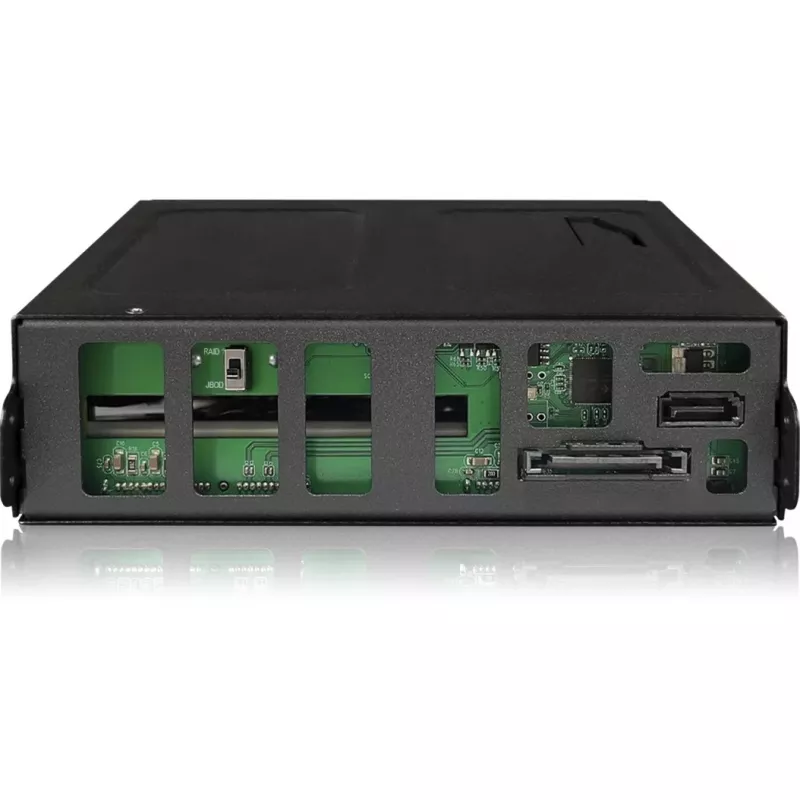 Kettaseade Icy Dock MB902SPR-B R1 Must 2,5-tolline SATA