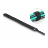 Takja-kinnitusega kaabliside DELOCK 19010 150x12mm must 10 tk