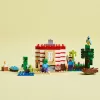 Ehitusmänguasi LEGO Minecraft komplekt 21275 TNT džunglimaja, 287 tükki, 2 minifiguuri, vanus 8+