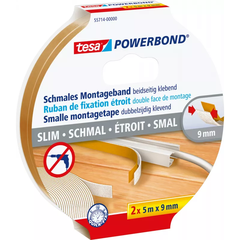 Kinnitusteip Tesa Powerbond õhuke 55714-00-00