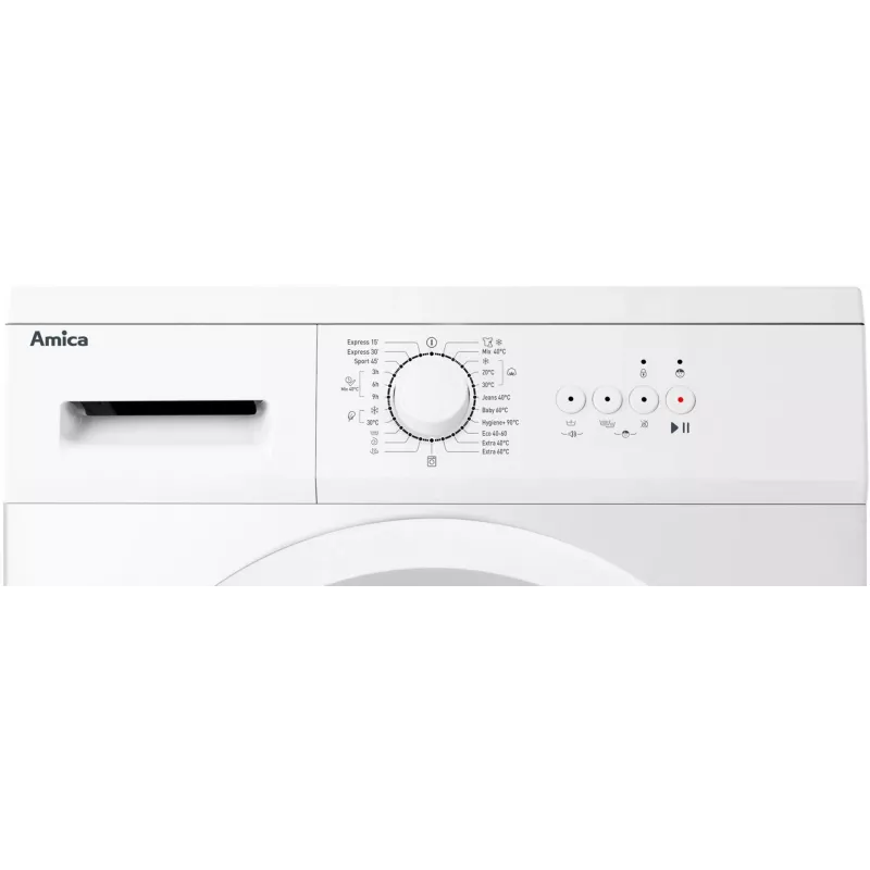 Amica pesumasin »WA 461 022 / PPS 61002 W«, 6 kg, 1000 p/min