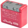 Shelly 1PM Mini Gen4 2-pack — Shelly Wi-Fi nutirelee koos võimsuse mõõtmisega, kompaktne DIN/moodul vorm