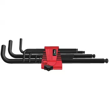 Wera 950/9 Hex-Plus 6 L-kujuline kuuskantvõti, meetermõõdustik, 9 tk