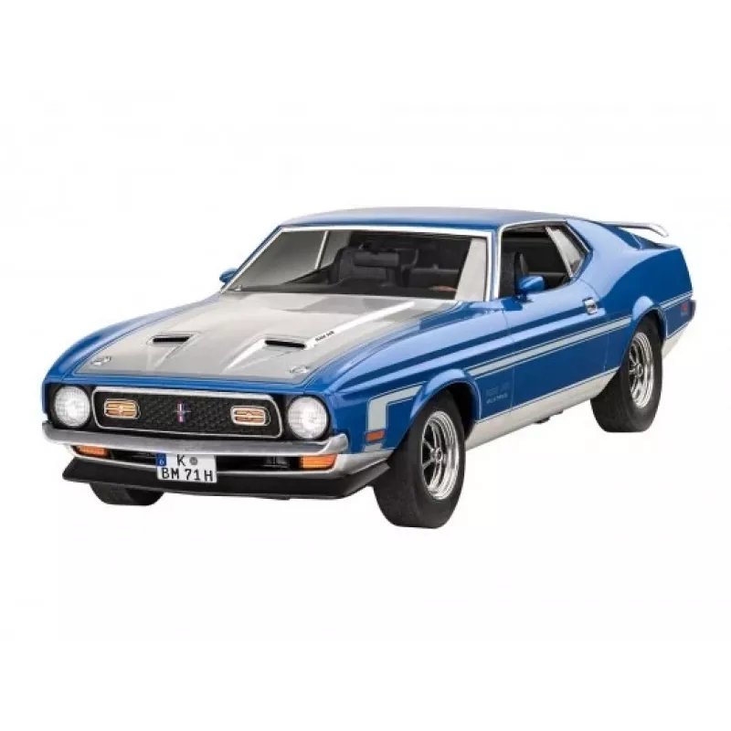 Plastikmudelauto REVELL Ford Mustang Boss 351 mõõtkavas 1:25 plastikkomplekt