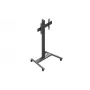 Mobiilne telerikäru EDBAK TRE100 42–75-tollistele ekraanidele, max koormus 70 kg, must