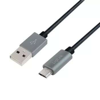 Sünkroonimis- ja laadimiskaabel USB-A – Micro-B isane, 2 m