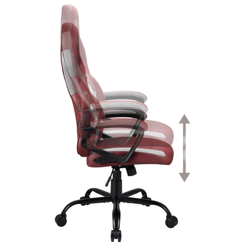 Subsonic SA5642-H1 kontoritool Polsterdatud iste Polsterdatud seljatugi Pruun Valge