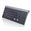 Juhtmevaba RF täissuuruses klaviatuur TRACER TRAKLA46934, QWERTY inglise, 2,4 GHz nano vastuvõtja, membraan, must/hall