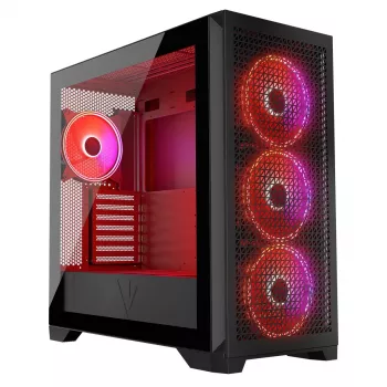 MODECOM Korpus VOLCANO EXPANSE T APEX ARGB MIDI Must