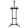 Maclean mobiilne TV alus/kärul, kaamerariiuliga, ratastel, 37-70, max koormus 45kg/5kg riiul, max VESA 600x400, MC-113 B