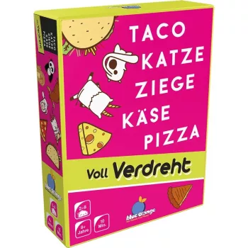 Taco Cat Goat Cheese Pizza: Voll verdreht, kaardimäng
