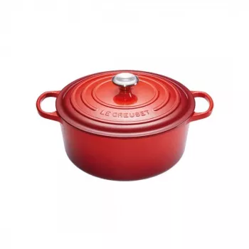 Le Creuset Signature Roaster ümmargune 24cm kirsipunane (21177240602430)