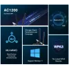 Mercusys AC1200 Wi-Fi Bluetooth PCIe adapter MA30E kaheribaline