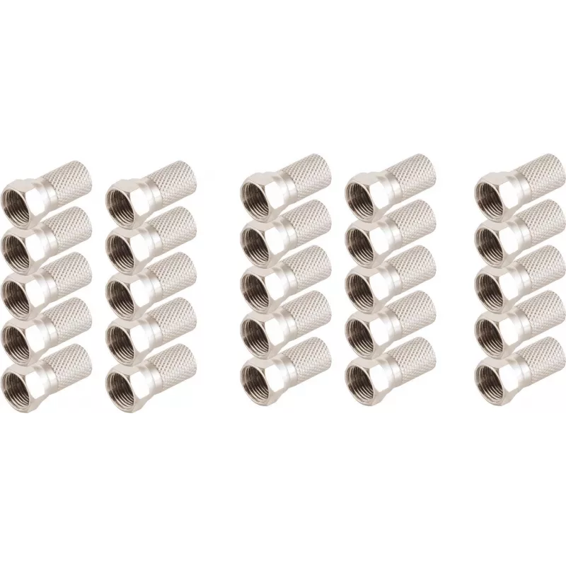 ShiverPeaks 85010-A-SET25 F-pistikute komplekt, 25 tk