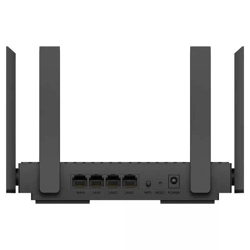 Cudy WR3000 juhtmevaba ruuter Gigabit Ethernet kaheriba (2,4 GHz / 5 GHz) Must