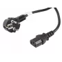 Lanberg CA-C13C-11CC-0100-BK toitekaabel must 10 m C13 pistikuga CEE7/7