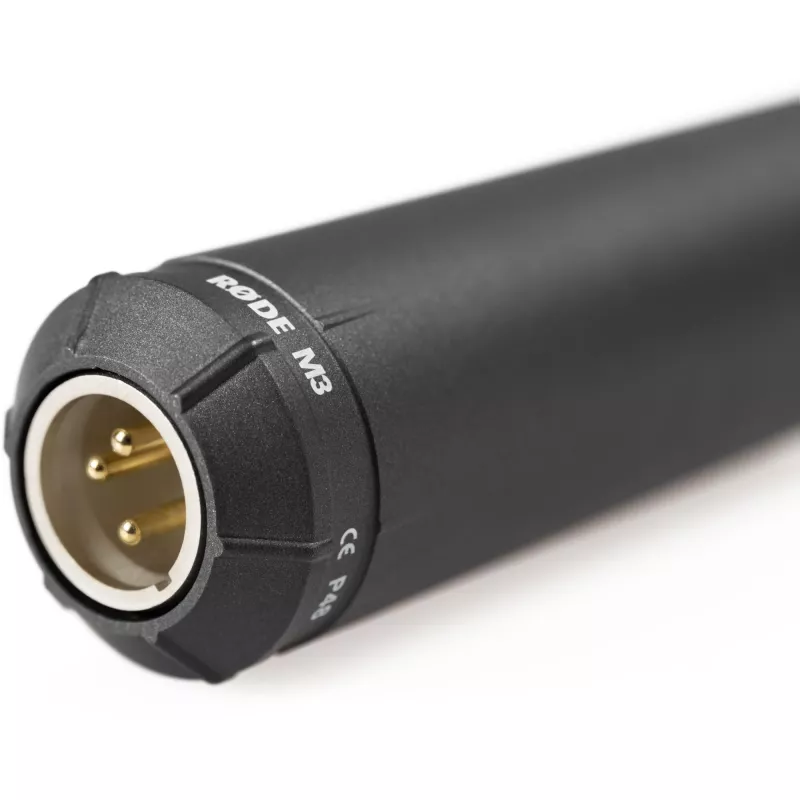 RØDE M3 mikrofon, must, lava-/esinemismikrofon