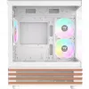 PC Micro Tower korpus THERMALTAKE View 170 WS ARGB Snow — Micro ATX, valge, 2x120mm küljel, 1x120mm taga, toiteplokk all, toetab 2.5 tolli/3.5 tolli