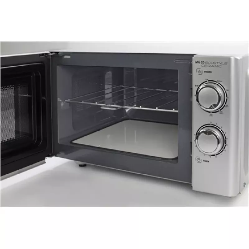 Caso | Ecostyle Ceramic | 03316 | Eraldiseisev | 700 W | Grill | Hõbedane