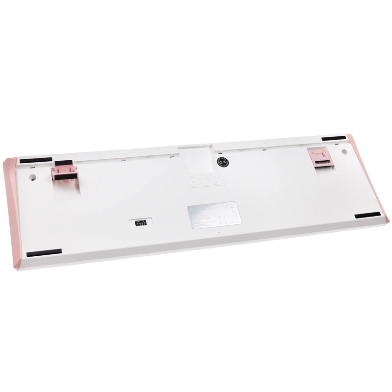 Ducky One 3 Gossamer Pink klaviatuur Mängimine USB US English Roosa, Valge