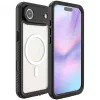 4smarts'i kate iPhone 17 Airile 16,8 cm Must Läbipaistev