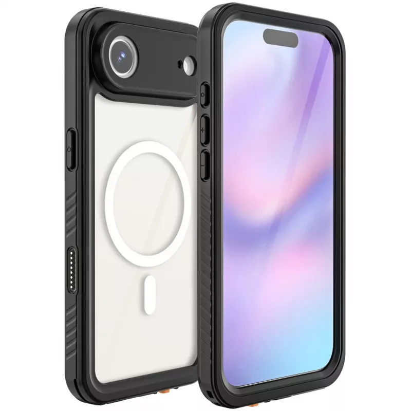 4smarts'i kate iPhone 17 Airile 16,8 cm Must Läbipaistev