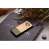 Man and wood nutitelerfoni ümbris Samsung Galaxy Note 9 jaoks — bambusmets must