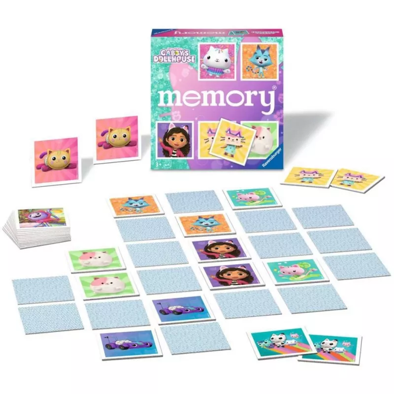memory - Gabby's Dollhouse, mälumäng