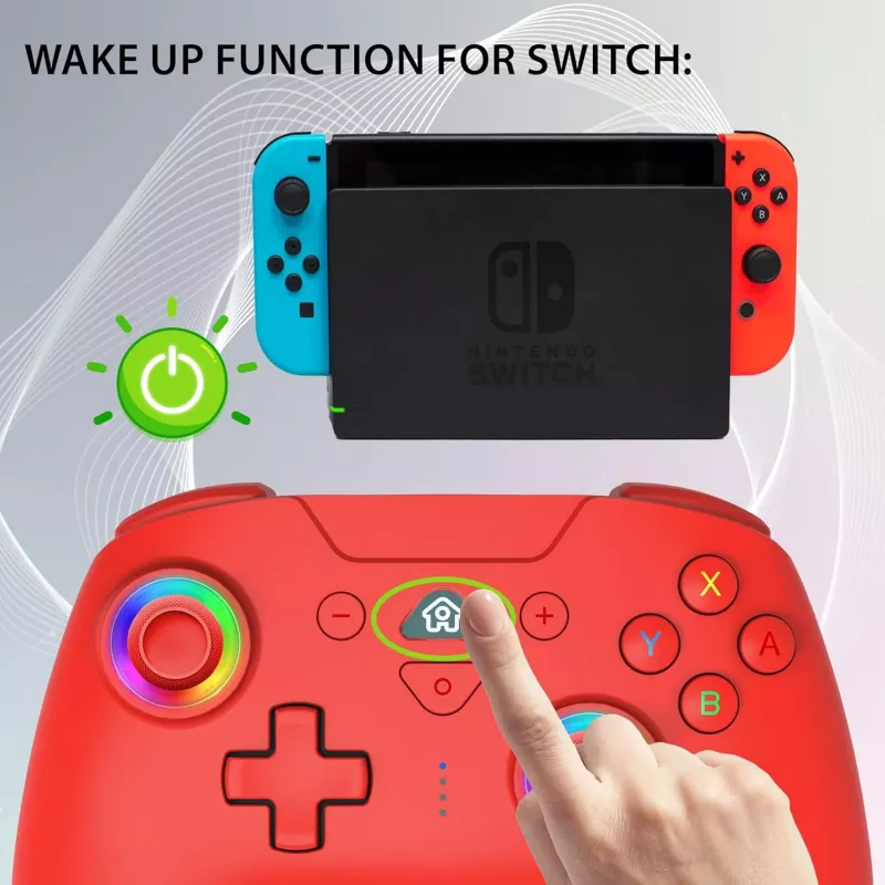 Subsonic juhtmevaba LED-puldiga kontroller punane Switchile