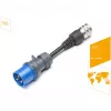ohutusadapter JUICE CONNECTOR, CEE32 / 230V, ühefaasiline (sinine, JUICE BOOSTER 2 jaoks)