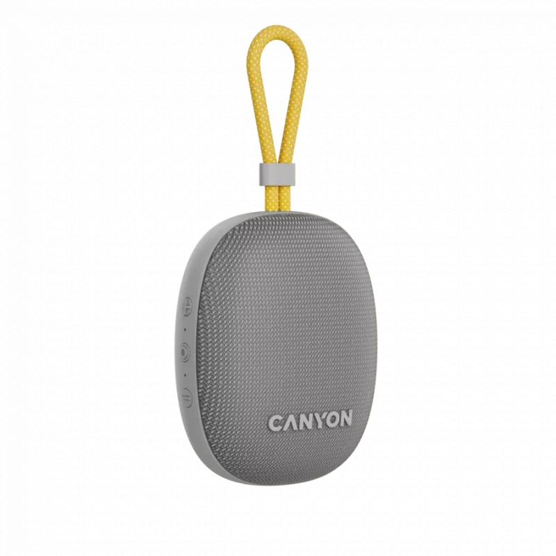 Canyon OnMove 12 - kaasaskantav Bluetooth v5.3 kõlar - 5W - TWS - IPX7 - 12 tundi - USB-C laadimine