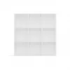 MALAX 3x3 H Valge SHELVING UNIT