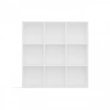 MALAX 3x3 H Valge SHELVING UNIT