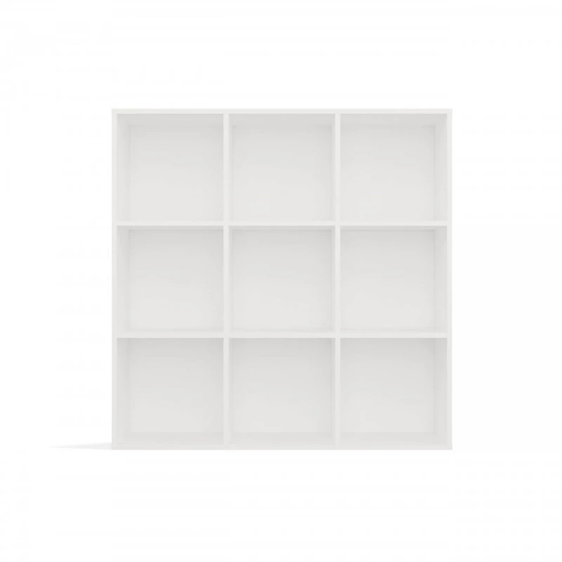 MALAX 3x3 H Valge SHELVING UNIT